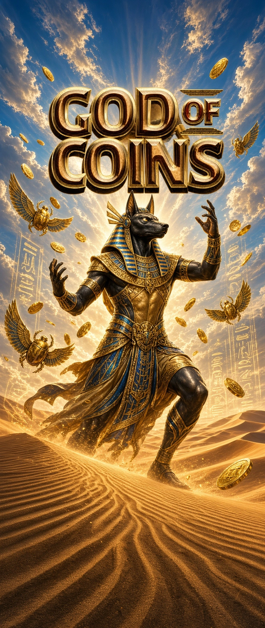 Προεπισκόπηση σελίδας συνεργάτη του God of coins casino